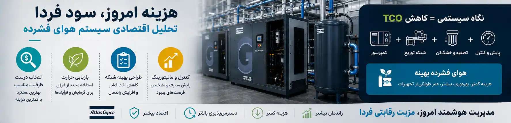 جمعبندی مصرف انرژی و هزینه مالکیت