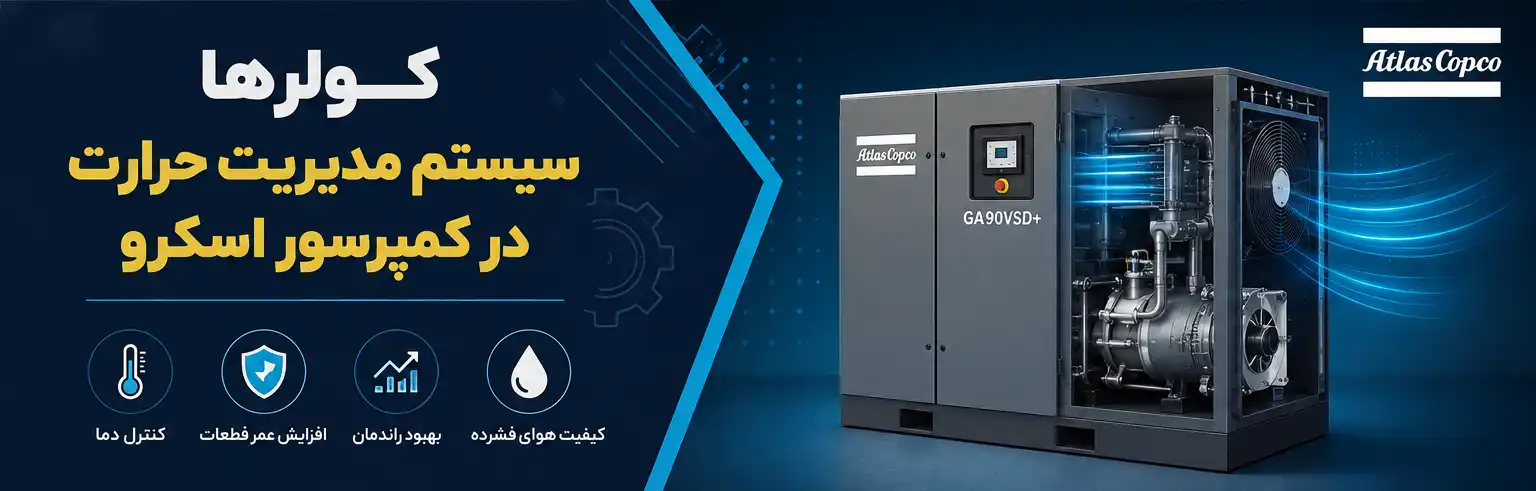 کولرها ؛ سیستم مدیریت حرارت در کمپرسور اسکرو
